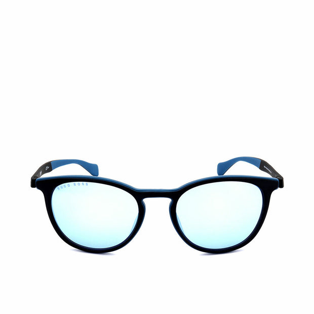 Óculos escuros masculinos Hugo Boss 1115/S ø 54 mm Azul Preto