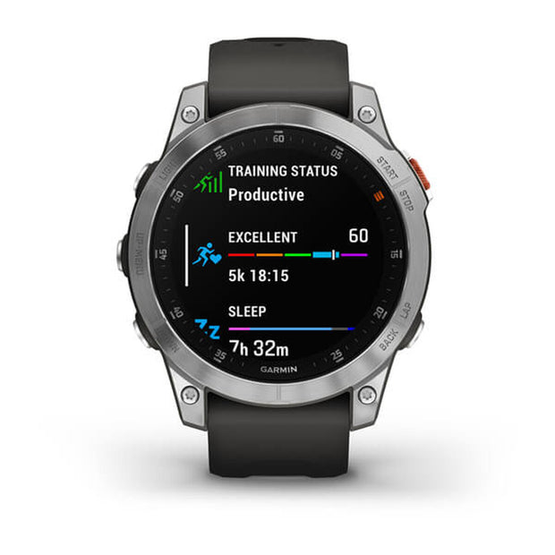 Montre intelligente GARMIN Epix G2 Argenté Noir Gris 1,3"