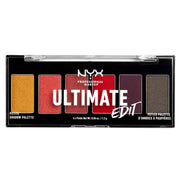 Palette d'ombres à paupières Ultimate Edit NYX (1,2 g x 6)