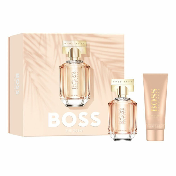 Women's Perfume Set Hugo Boss-boss THE SCENT FOR HER EDP 2 Pieces