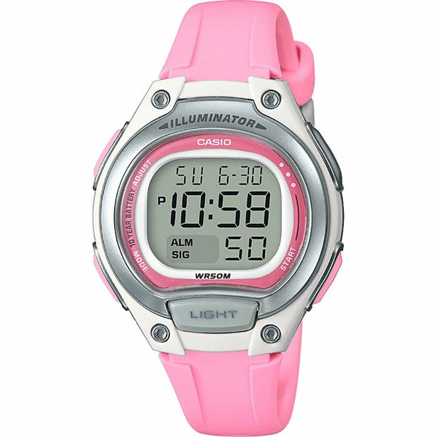 Relógio feminino Casio ILLUMINATOR Cor de Rosa (Ø 34 mm)