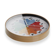 Relógio de Parede Versa Cristal Plástico 4 x 30 x 30 cm