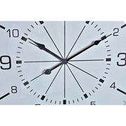 Horloge Murale DKD Home Decor Verre Doré Métal Blanc Boussole (60 x 3 x 60 cm)