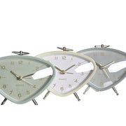 Alarm Clock DKD Home Decor 11,5 x 4 x 10 cm Metal PVC Vintage (3 Pieces)