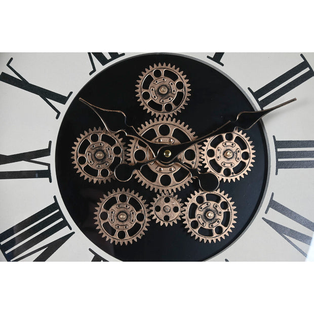 Relógio Home ESPRIT Cristal Madeira de abeto 61 x 55 x 183 cm