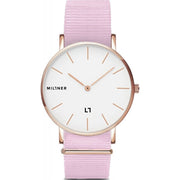 Montre Femme Millner HALLFIELD S ROSE FABRIC