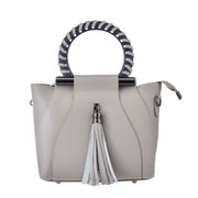 Bolsa Mulher Mia Tomazzi WB201297-GREY Bege 21 x 18 x 7 cm