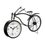 Tafelklok Bicicleta Preto Metal 36 x 22 x 7 cm (4 Unidades)