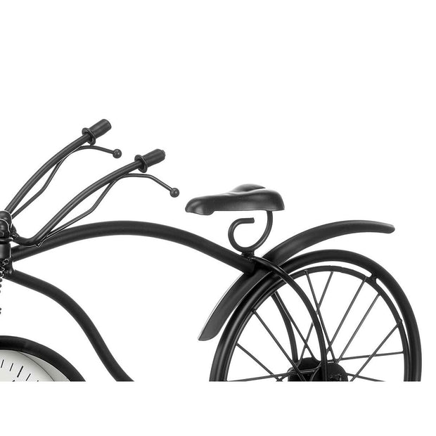 Tafelklok Bicicleta Preto Metal 36 x 22 x 7 cm (4 Unidades)