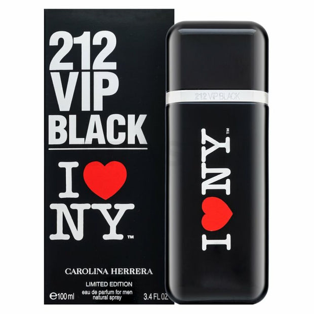 Parfum Homme Carolina Herrera EDP 212 VIP Black I Love NY 100 ml